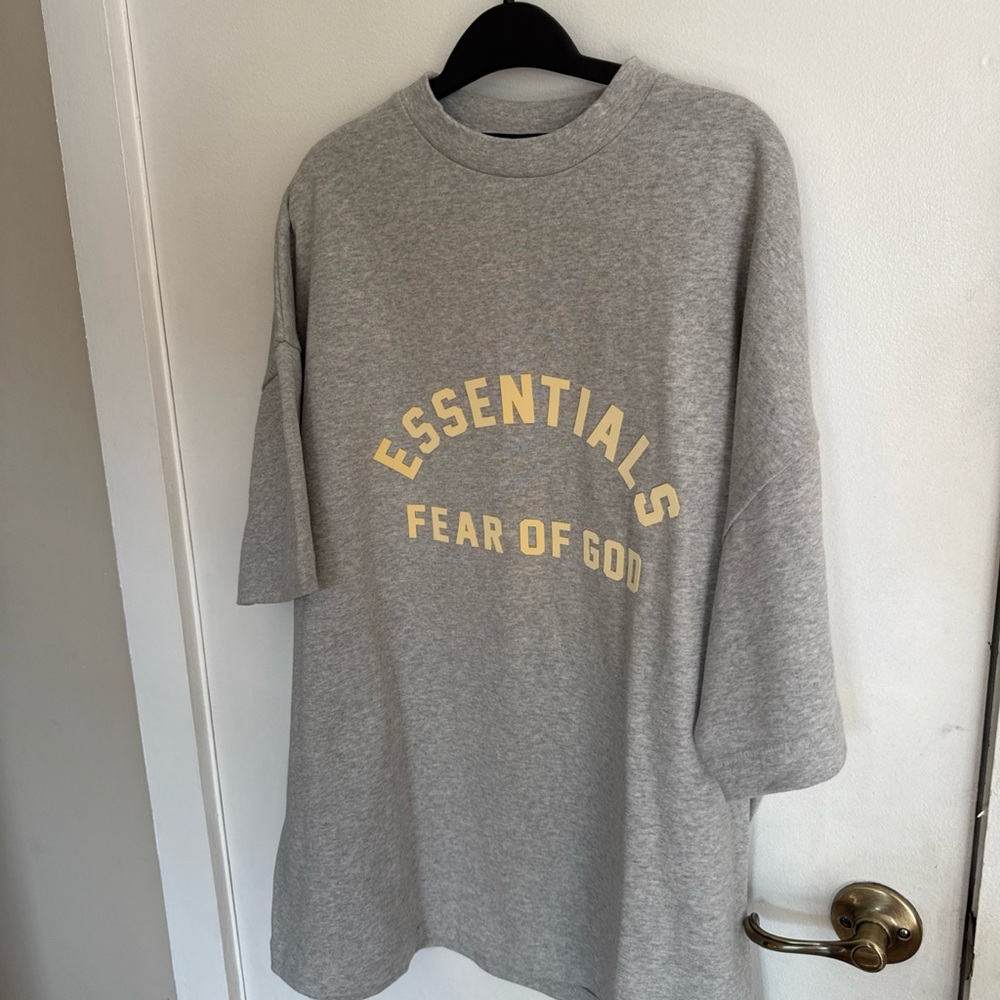 Fear of God Essentials Heather Gray Sweatshirt